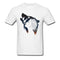 T-Shirt Loup et Homme Hurlant